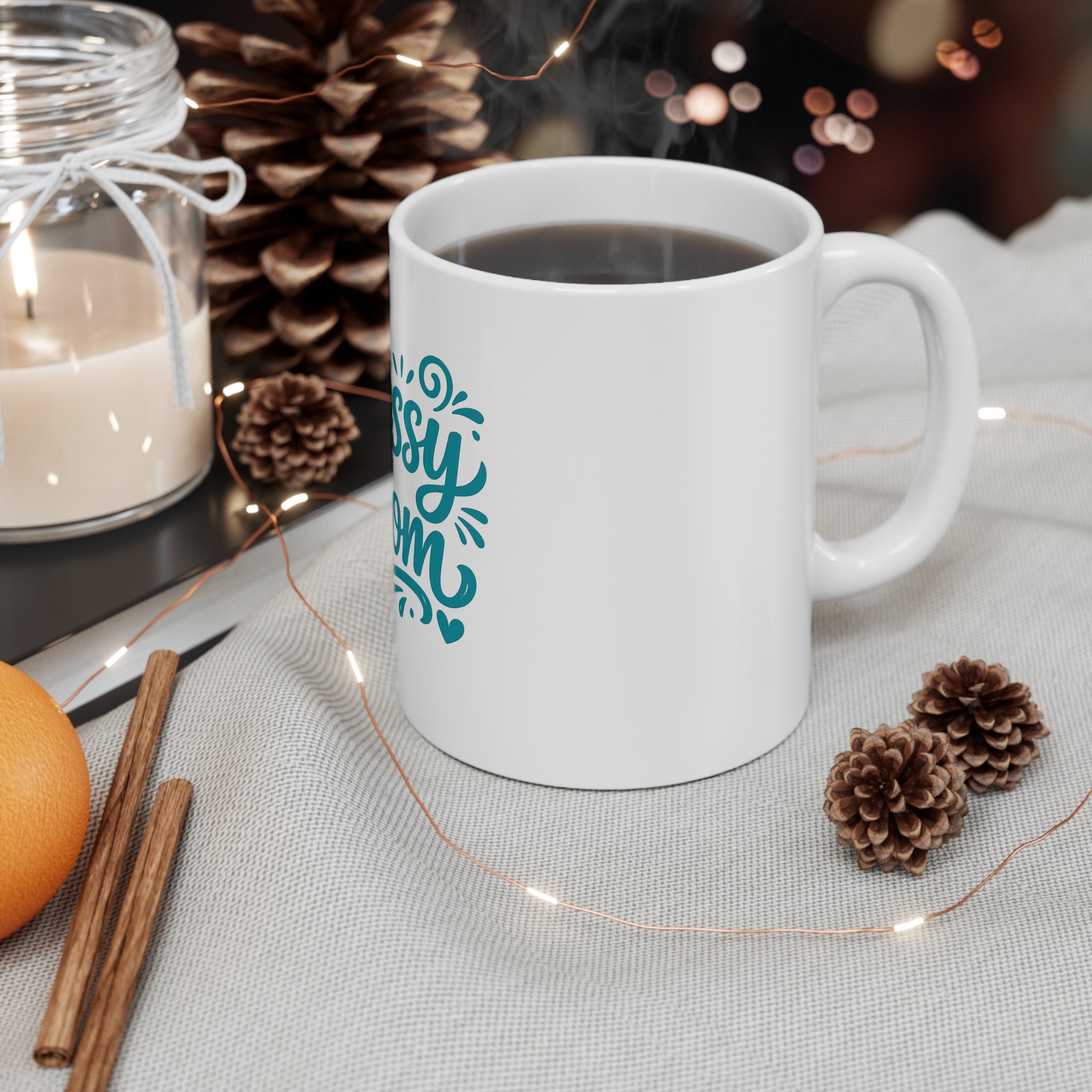 Messy Mom Mug — Funny Mother's Day Coffee Cup for Moms
