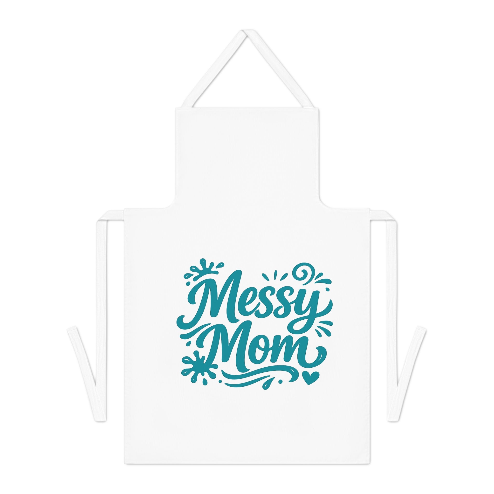 Messy Mom Apron — Funny Kitchen Apron for Moms