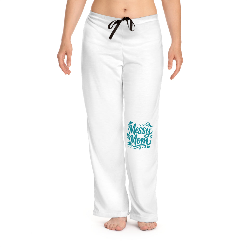 Messy Mom Pajama Pants — Cozy Lounge Sleepwear for Relaxed Mornings